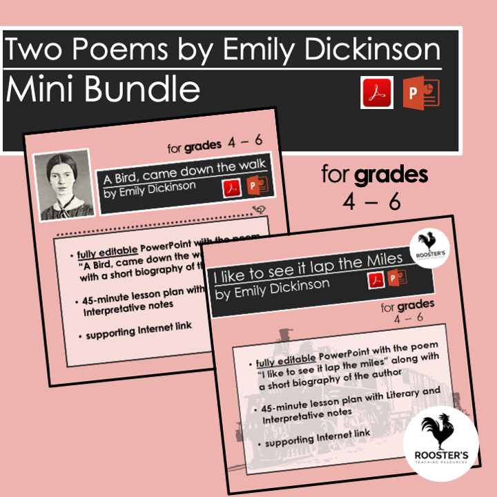 Emily Dickinson Poetry Bundle